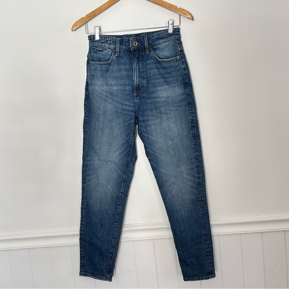 G Star G Raw Janeh Ultra High Mom Ankle Jeans Women's Size 26 x 28 (C35)